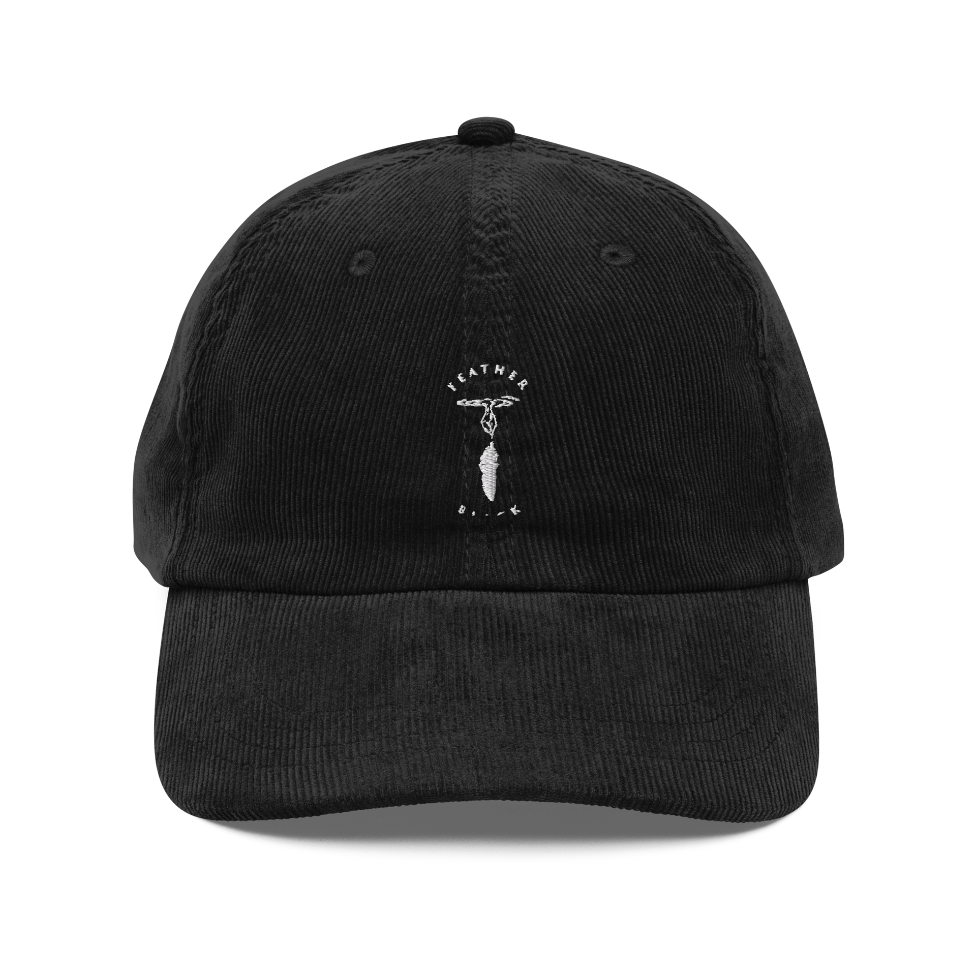 Vintage corduroy cap – FeatherBlack